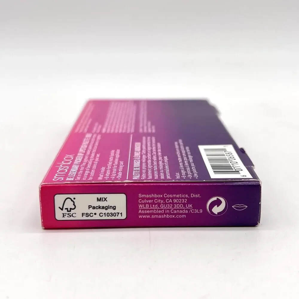 SMASHBOX Be Legendary Pucker Up Lipstick Palette Bold Matte Shades 0.14oz NEW